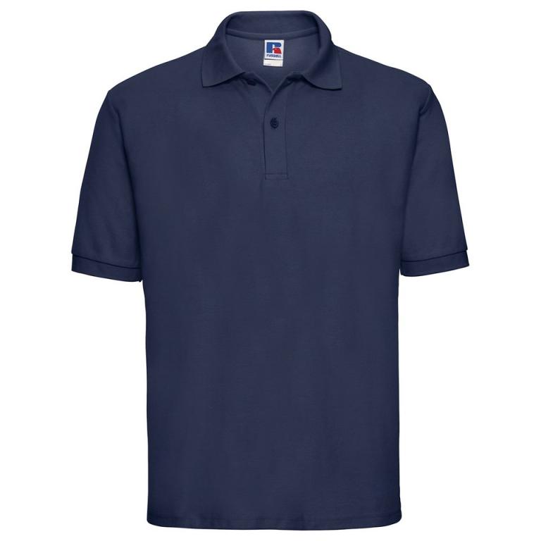 Classic polycotton polo French Navy