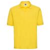 Classic polycotton polo Yellow