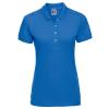 Women's stretch polo Azure Blue