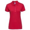 Women's stretch polo Classic Red