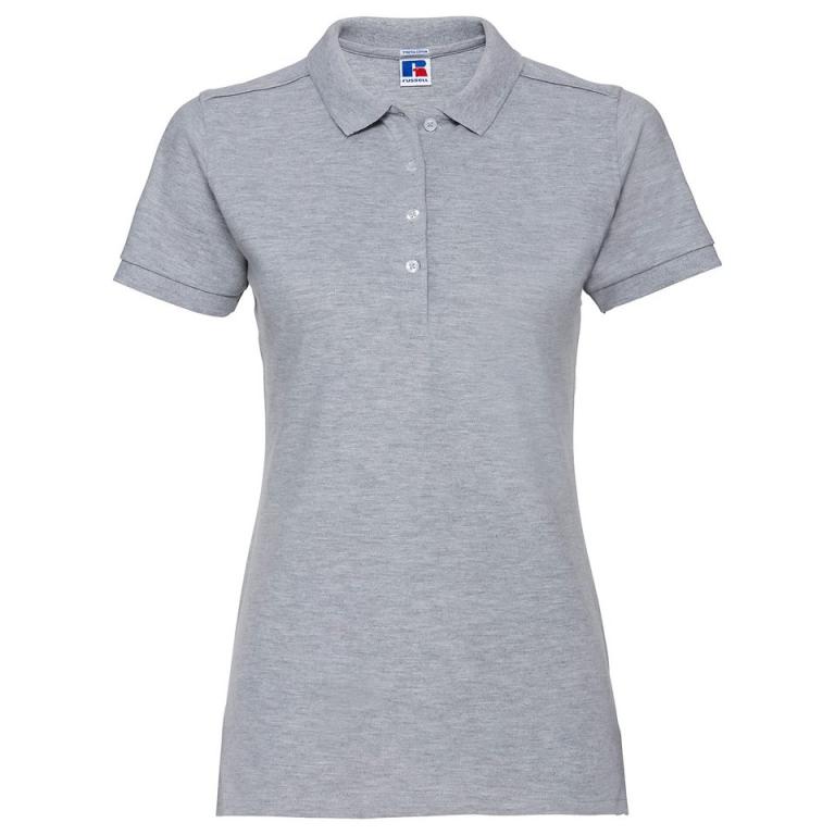 Women's stretch polo Light Oxford