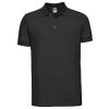 Stretch polo Black