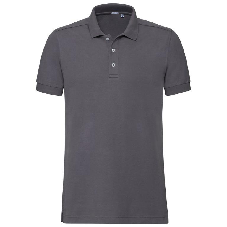 Stretch polo Convoy Grey