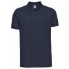 Stretch polo French Navy