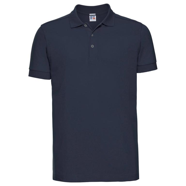 Stretch polo French Navy