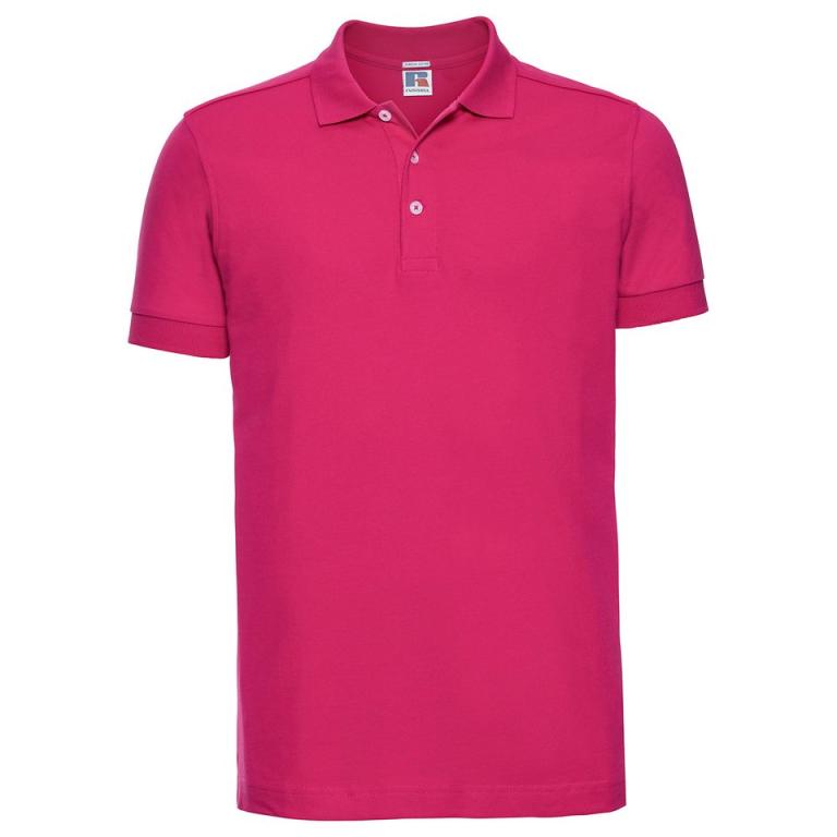 Stretch polo Fuchsia