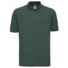 Classic cotton piqué polo Bottle Green