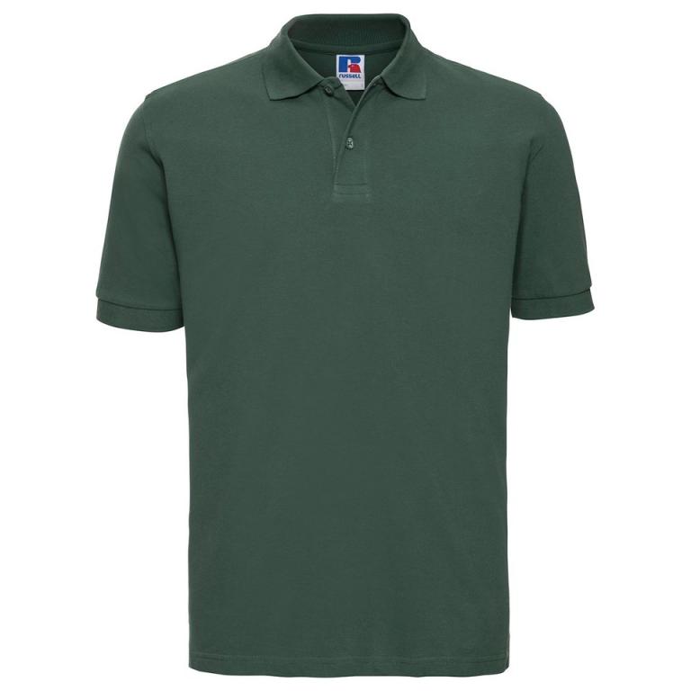 Classic cotton piqué polo Bottle Green