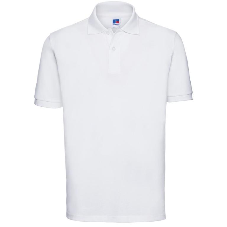 Classic cotton piqué polo White