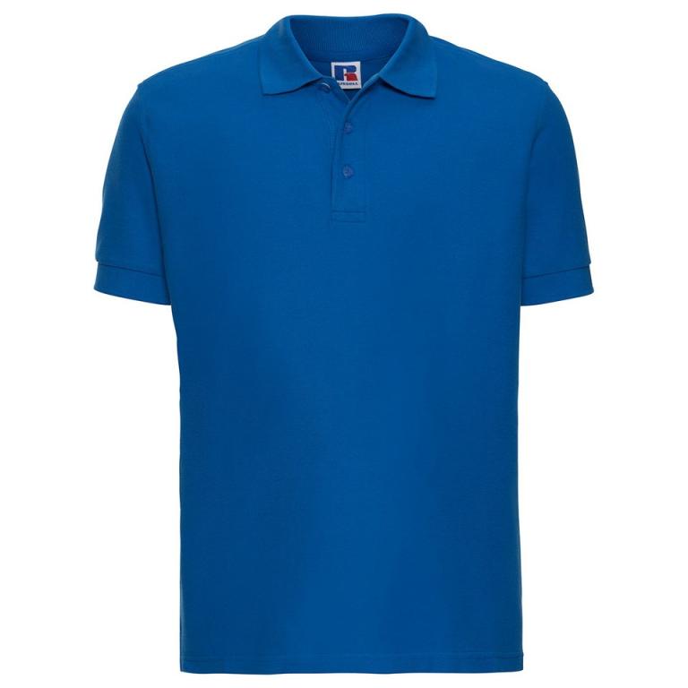 Ultimate classic cotton polo Azure