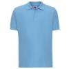 Ultimate classic cotton polo Sky