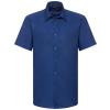 Short sleeve easycare tailored Oxford shirt Bright Royal