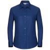 Women's long sleeve easycare Oxford shirt Bright Royal