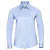 Women's long sleeve easycare Oxford shirt Oxford Blue