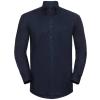 Long sleeve easycare Oxford shirt Bright Navy