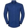 Long sleeve easycare Oxford shirt Bright Royal