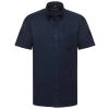 Short sleeve easycare Oxford shirt Bright Navy