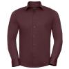 Long sleeve easycare fitted shirt Port