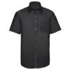 Short sleeve ultimate non-iron shirt Black