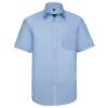 Short sleeve ultimate non-iron shirt Bright Sky