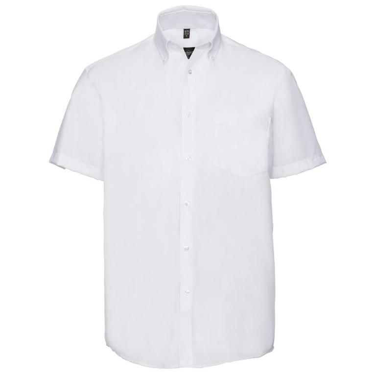 Short sleeve ultimate non-iron shirt White