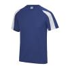 Contrast cool T Royal Blue/Arctic White