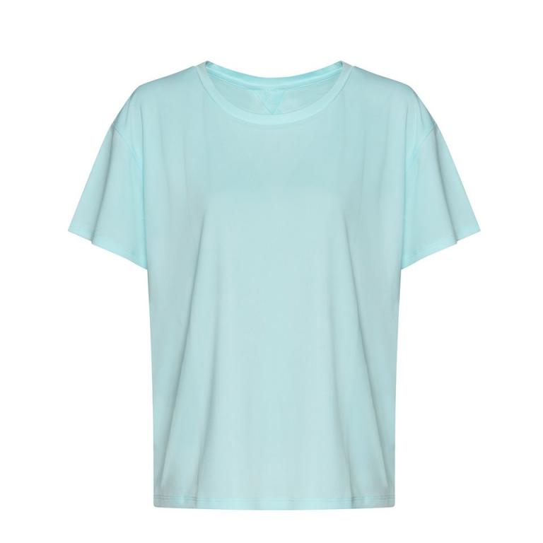 Women’s open back T Mint