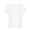 Women’s open back T White