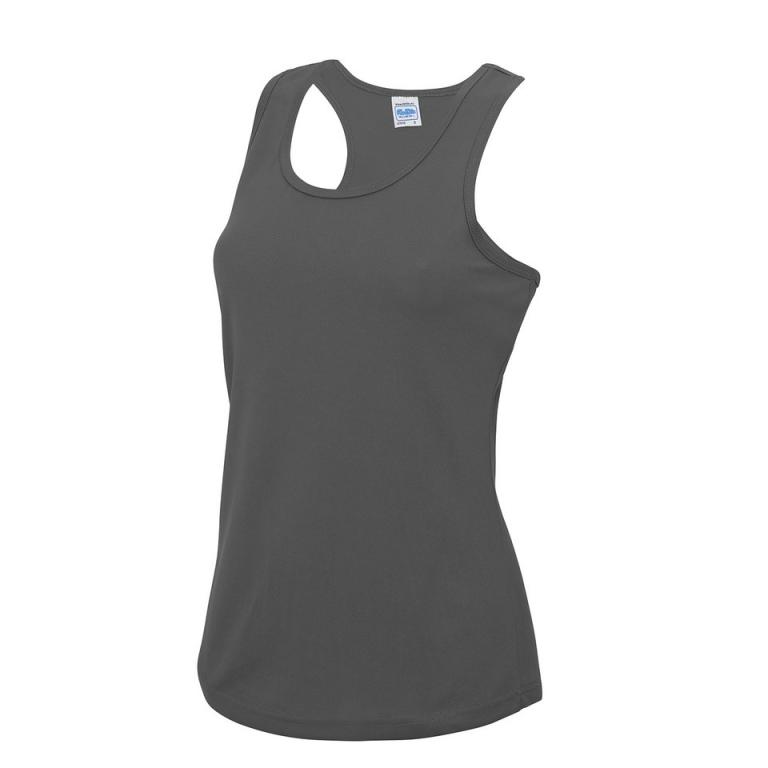 Women's cool vest Charcoal