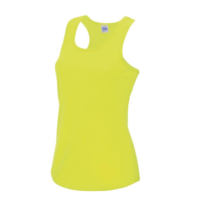 Women's cool vest Electric Yellow