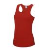 Women's cool vest Fire Red