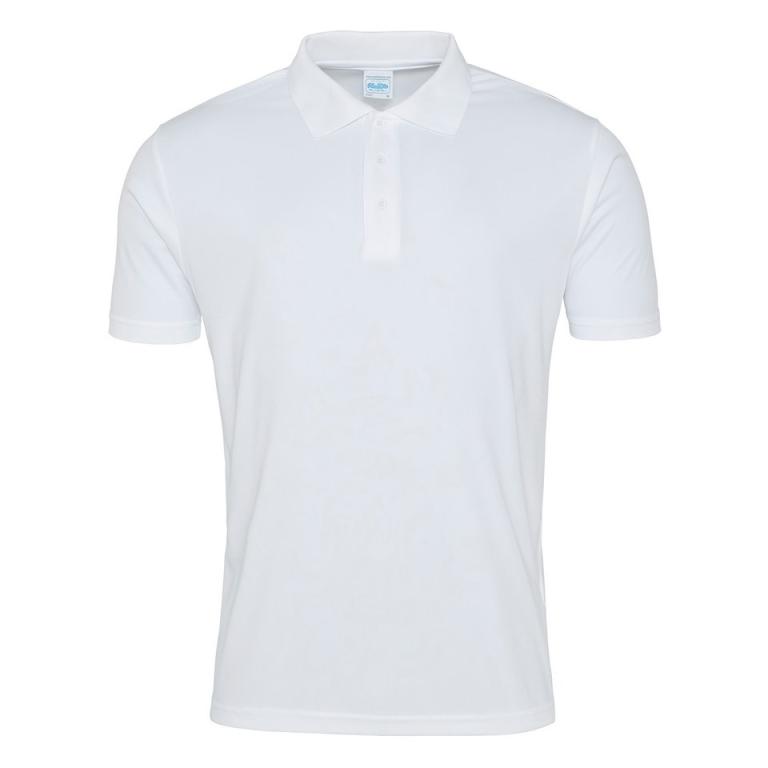 Cool smooth polo Arctic White