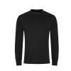 Long sleeve active T Jet Black