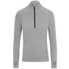 Cool Flex long half-zip top Silver Grey