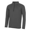 Cool ½ zip sweatshirt Charcoal/Jet Black