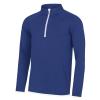 Cool ½ zip sweatshirt Royal Blue/Arctic White