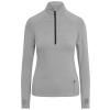 Women's Cool Flex long half-zip top Silver Grey