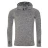 Cool cowl neck top Grey Melange