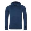 Cool cowl neck top Navy Melange