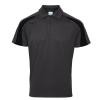 Contrast cool polo Charcoal/Jet Black