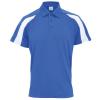 Contrast cool polo Royal Blue/Arctic White