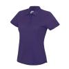 Women's cool polo Purple