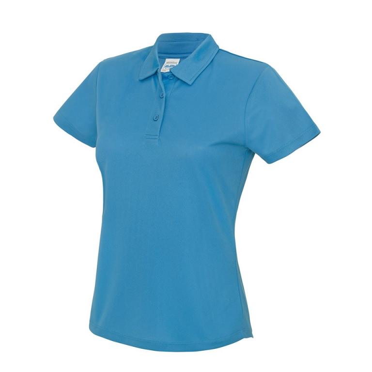 Women's cool polo Sapphire Blue