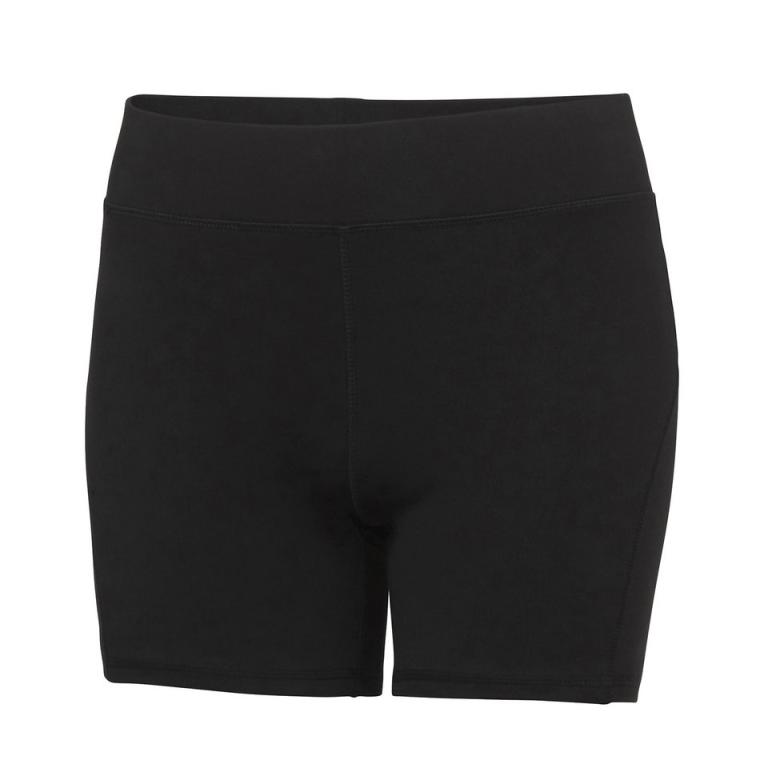 Women's cool training shorts Jet Black