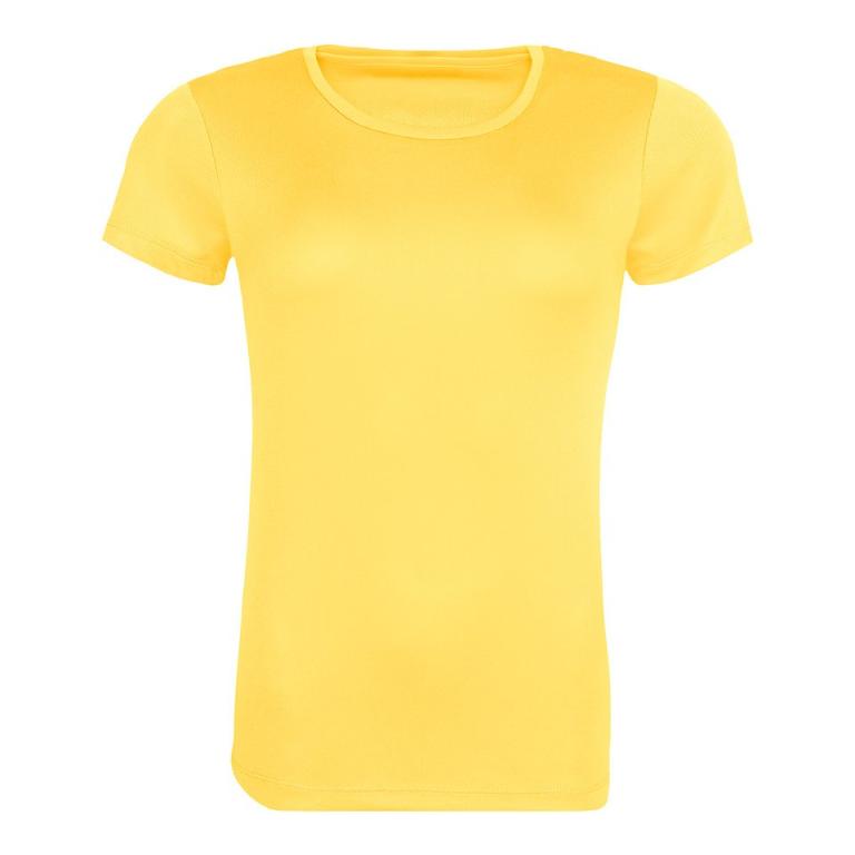 Women's recycled cool T Sun Yellow