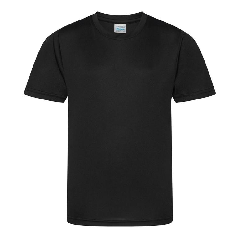 Kids cool smooth T Jet Black