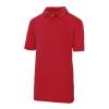 Kids cool polo Fire Red