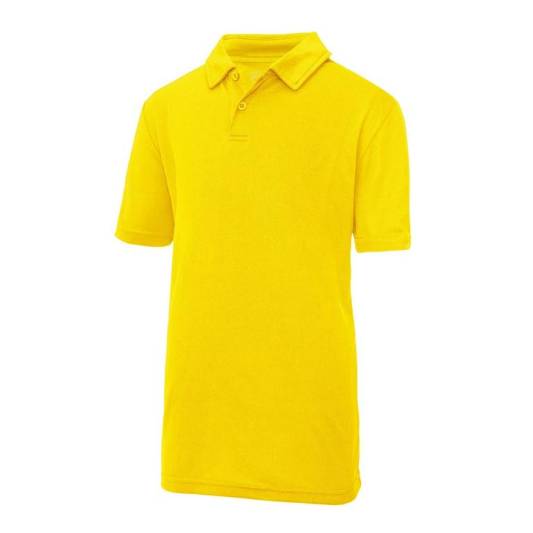 Kids cool polo Sun Yellow