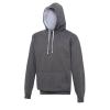 Varsity hoodie Charcoal/Heather Grey