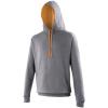 Varsity hoodie Charcoal/Orange Crush